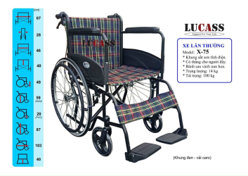 Xe Lăn Lucass X-75 (V95)