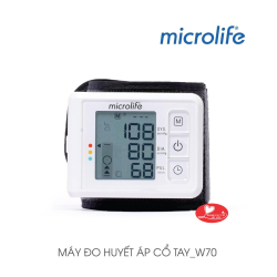 Máy Đo Huyết Áp Cổ Tay Microlife W70