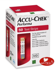 Que Thử Đường Accu-Chek Performa (50 Que)