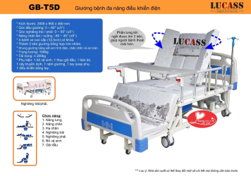 Giường Điện Lucass GB-T5D