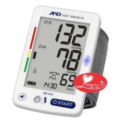 Máy Đo Huyết Áp Cổ Tay AND UB-543