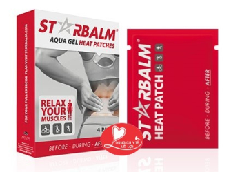 Miếng Dán Nhiệt STARBALM Aqua Gel Heat Patches