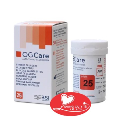 Que Thử Đường OGCare (25 Que)