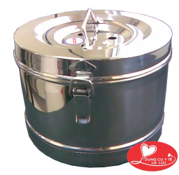 Hộp Hấp Tròn Inox