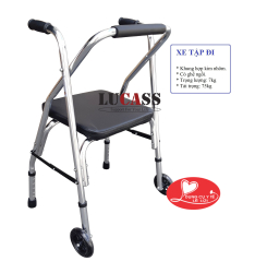 Khung Tập Đi Có Ghế Ngồi Lucass W-9