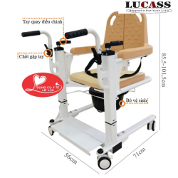 Xe Nâng Hạ, Di Chuyển Người Bệnh Lucass D-100