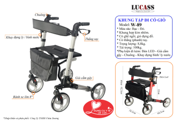 Khung Tập Đi Cao Cấp Lucass W-89