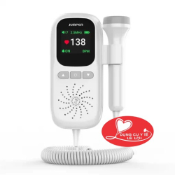 Máy Đo Tim Thai Cá Nhân Cầm Tay Pin Sạc Jumper JPD-100F