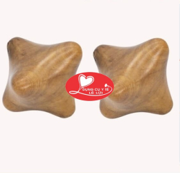 Quả Bi 6 Cạnh Mát Xa Lòng Bàn Tay Gỗ Thơm MH851
