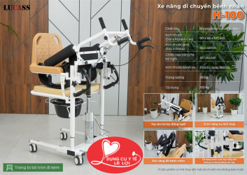 Xe Nâng Hạ Bệnh Nhân Lucass H-100